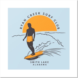 Ryan Creek Surf Club • Smith Lake Posters and Art